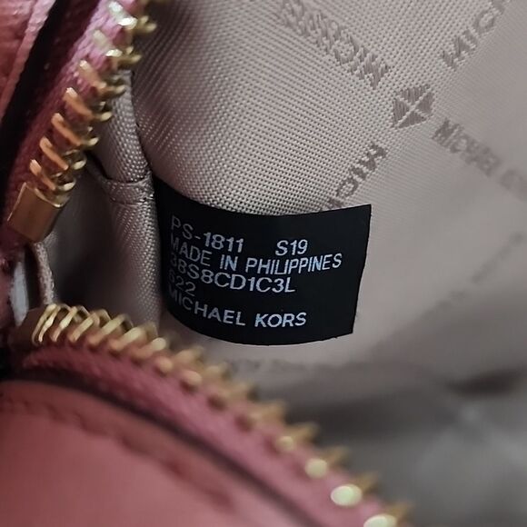 Michael Kors Sandrine Studded Saffiano Leather Crossbody Bag - Picture 15 of 16